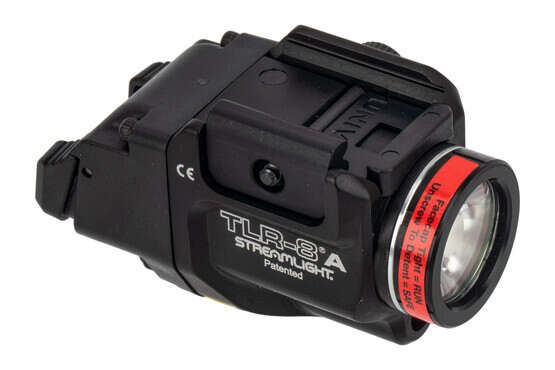 Streamlight TLR-8A FLEX weapon light includes both the high and low activation switch